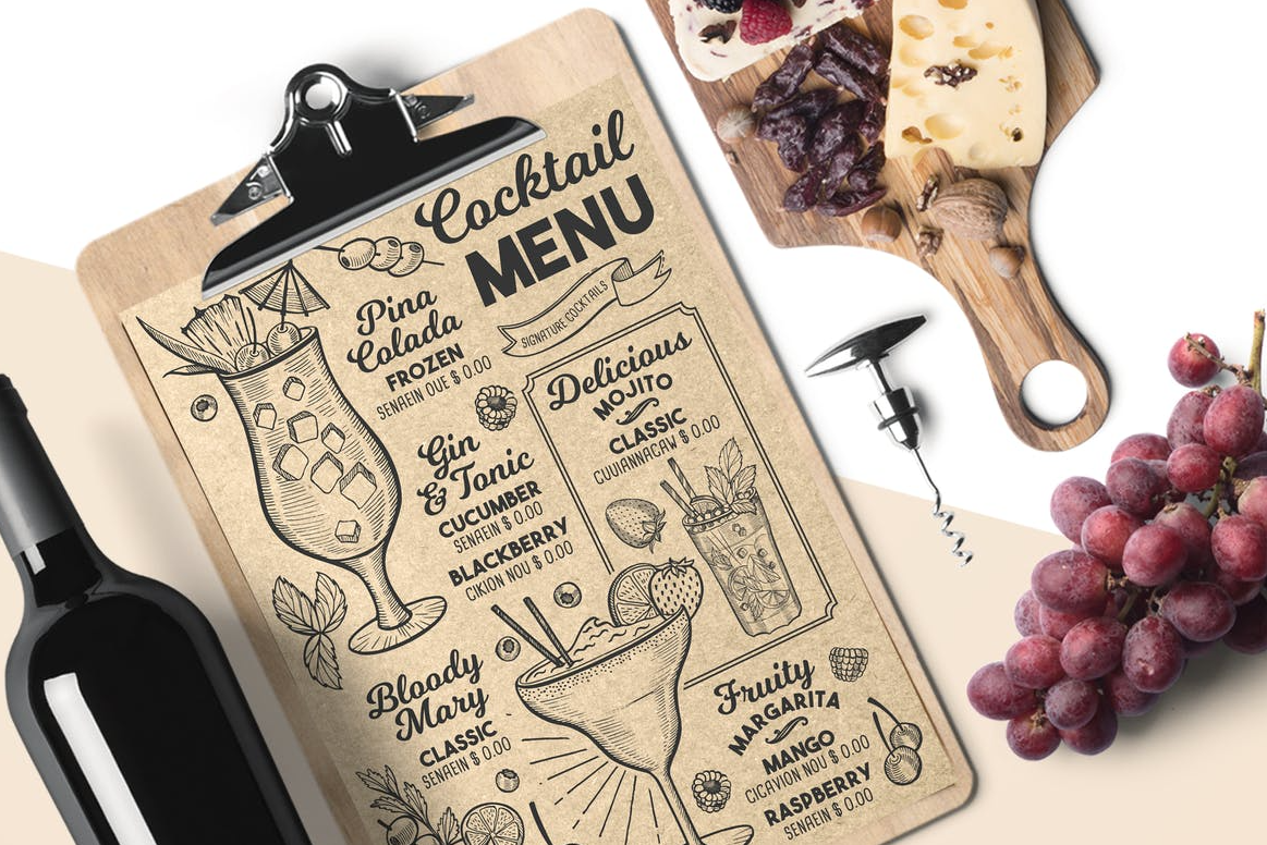 Get the most from your printed menus