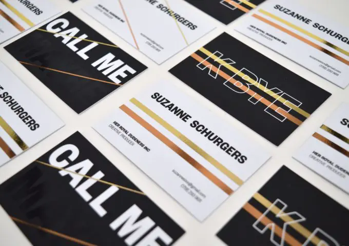 How to make your business card stand out