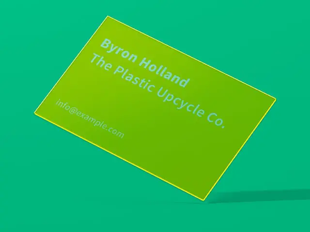  Plastic Business Cards