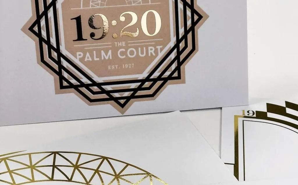 Gold Foiled Printed Invitations